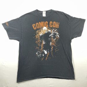 Black Comic Con T-Shirt Zombie Wizardworld Size‎ XL Horror Genre